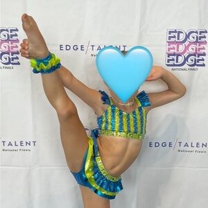 Glamour competition costume